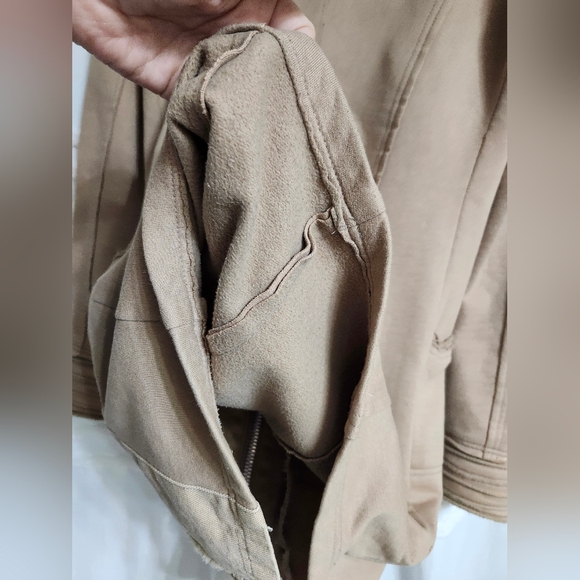 Vintage, Distressed, Tan Colored, The People Have Spoken Coat. Final Price! - Picture 12 of 15